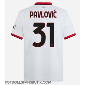 AC Milan Strahinja Pavlovic #31 Replika Bortatröja 2024-25 Kortärmad